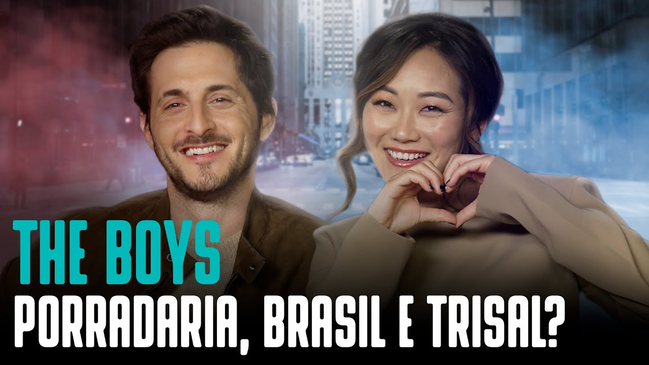 THE BOYS | Tiro, porrada e dan&ccedil;a com Karen Fukuhara e Tomer Capone!