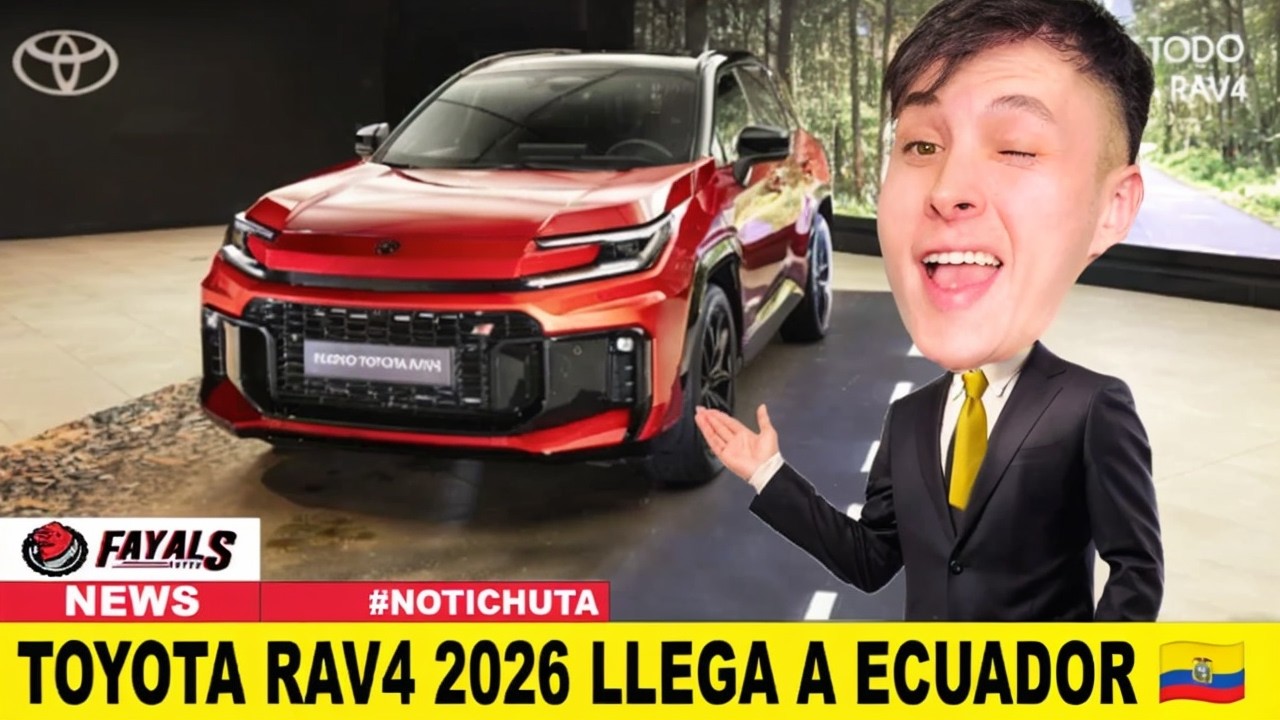 TOYOTA RAV4 2026 llega a ECUADOR &iexcl;Y este es su PRECIO!