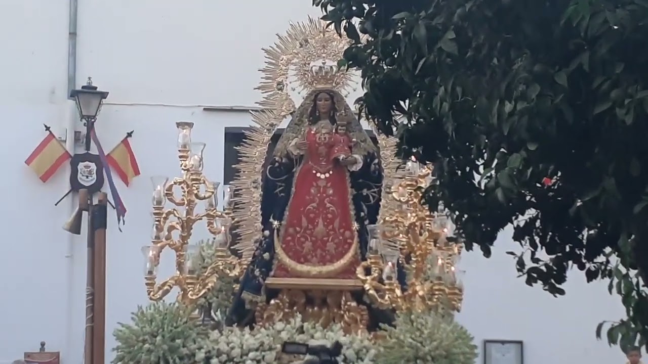 Salida de Ntra.Sra. del Robledo. Constantina, 15 de agosto de 2022.