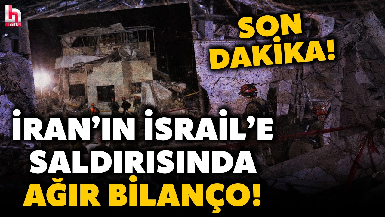 SON DAKİKA! İSRAİL'DE CAN PAZARI! İran'ın düzenlediği füze saldırısında çok sayıda ölü ve kayıp!
