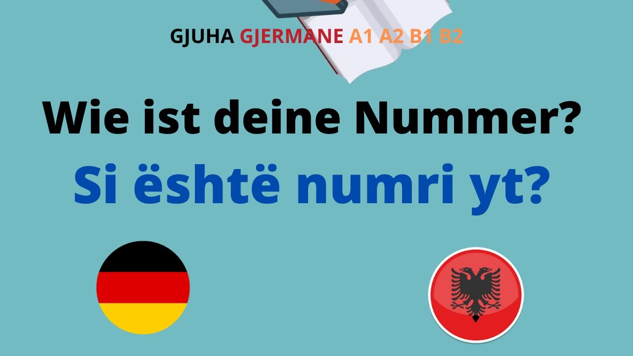 Pyetje dhe Pergjigje Gjermanisht - Shqip - Gjuha Gjermane Pjesa 2 - Niveli A1 A2 B1 B2