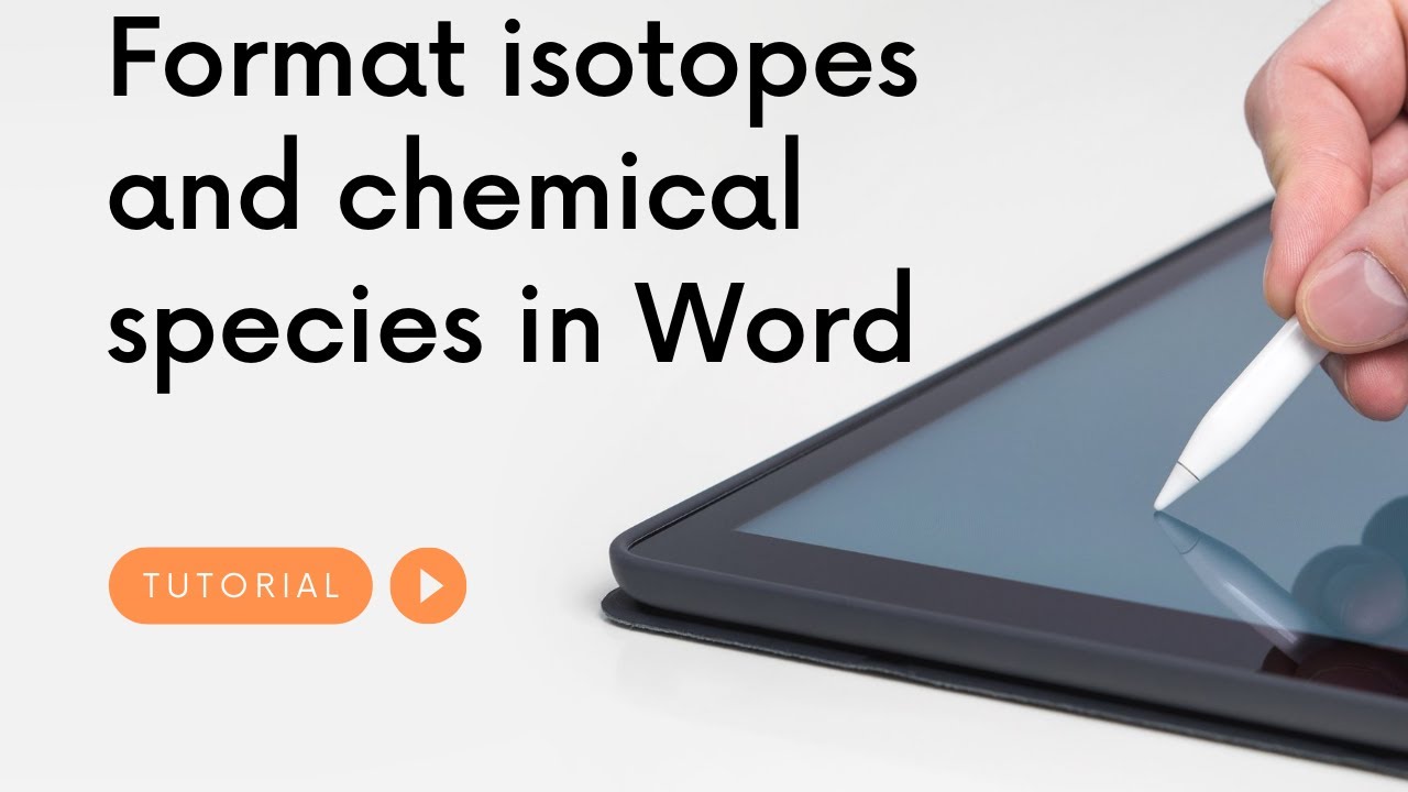 How to insert field codes in Word (isotopes)
