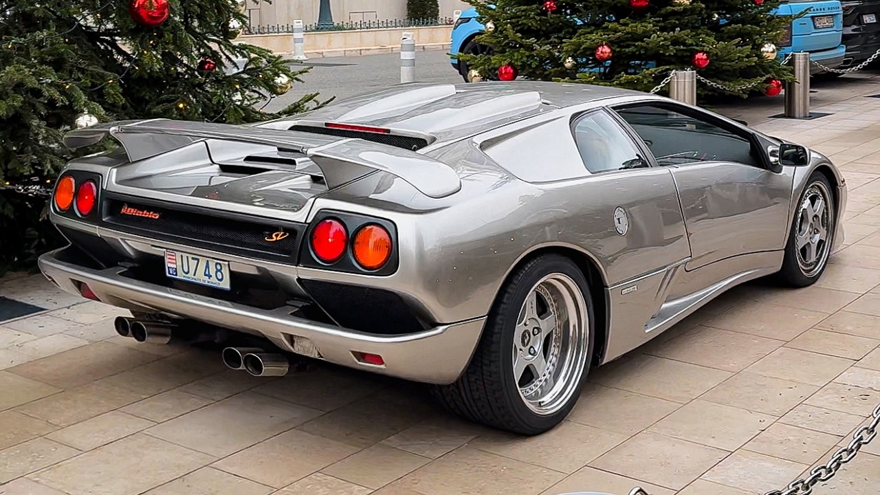 THE BEST COMPILATION OF CLASSIC CARS IN MONACO - $4M Ferrari 750 Monza, Diablo SV, F40, 300SL