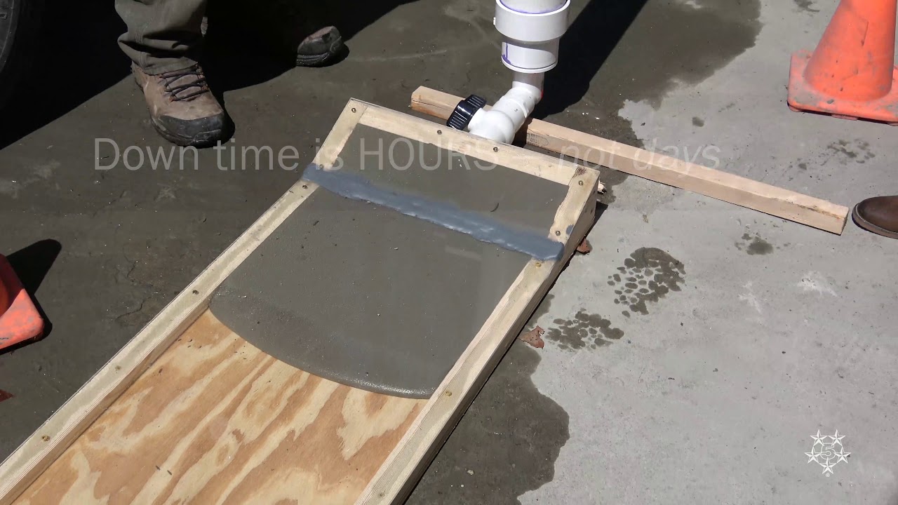 Five Star&reg; Hybrid Grout: Mock-up Flow Demo