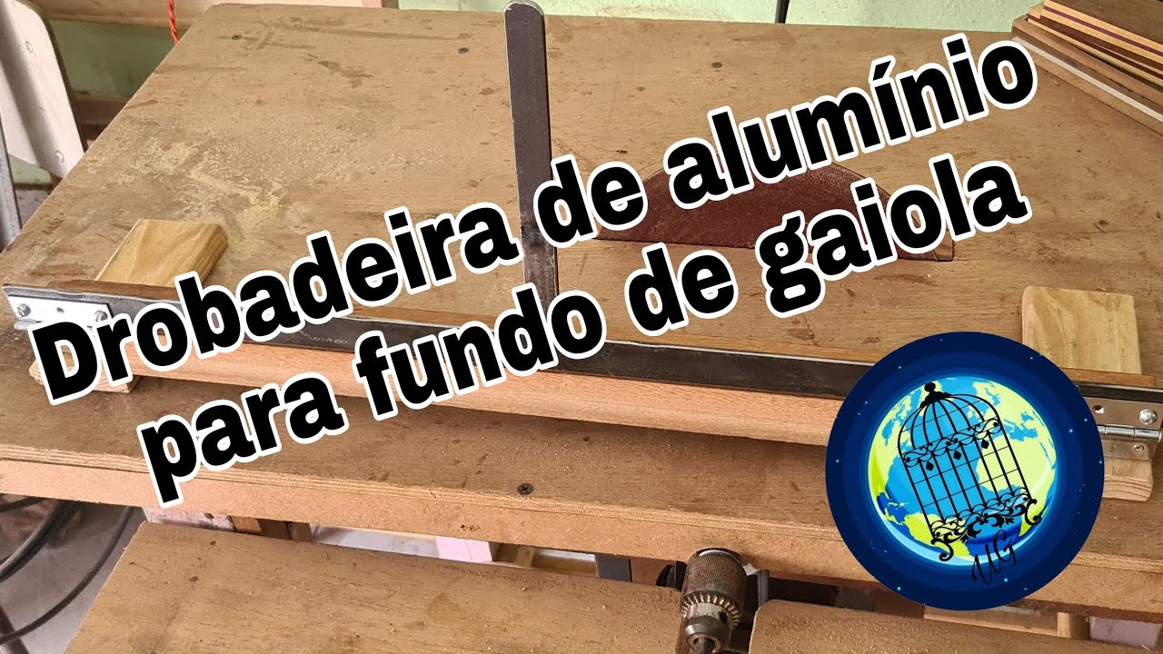 Drobadeira de alumínio para fundo de gaiolas