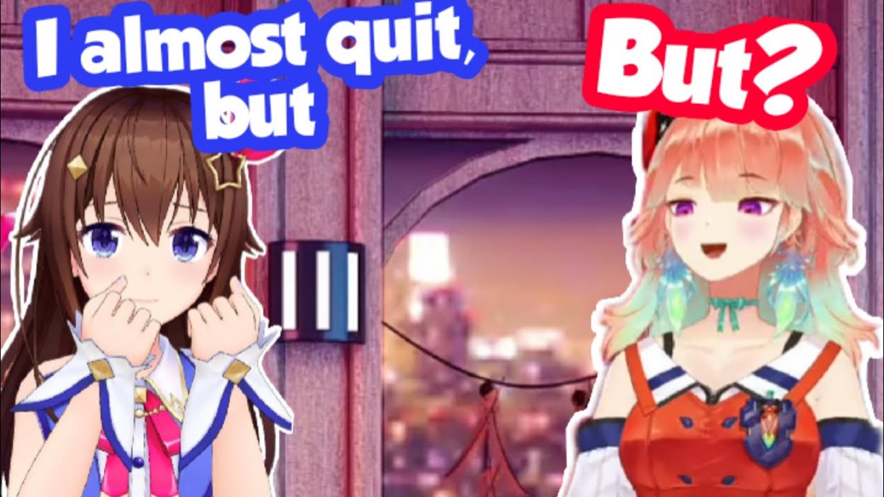 Sora-chan talks about how she almost quit Hololive, but...