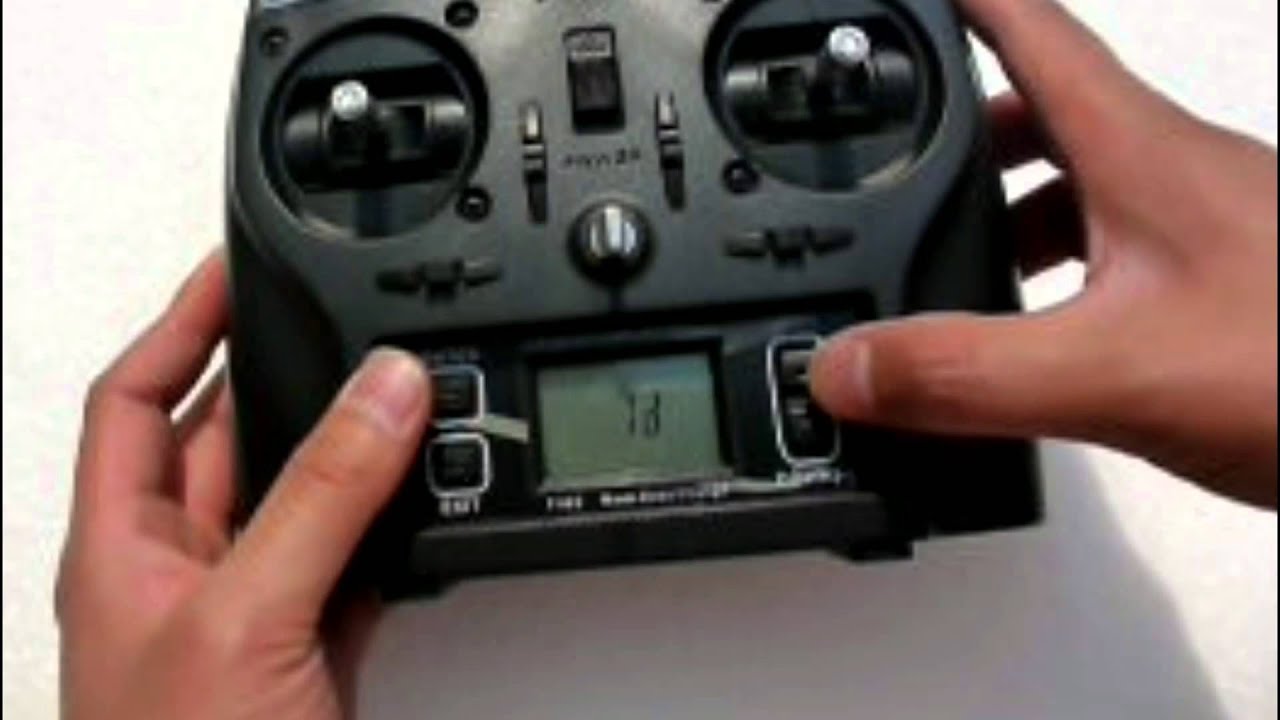 Avionic RCB6i voltage and id and stick calibration