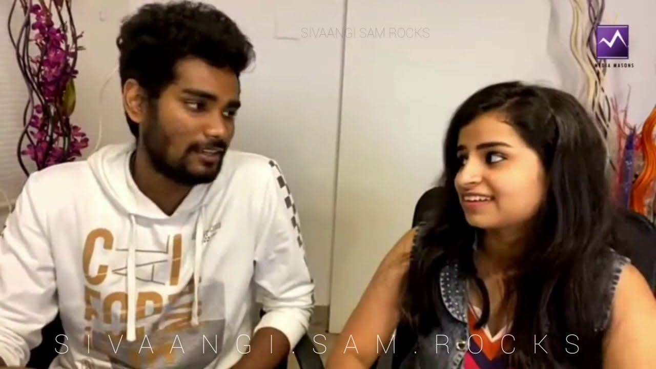 Kadhaippoma 😍 Sung by Sivaangi & SamVishal 💫 Cute Friends
