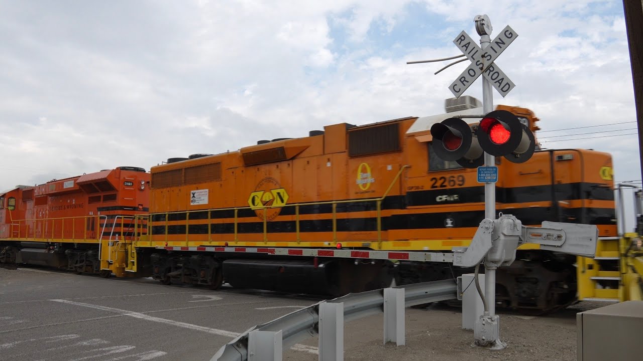 CFNR 2269 Local South| Santa Nella Liberty Packing Pvt. Railroad Crossing, Los Banos CA (Volta Area)