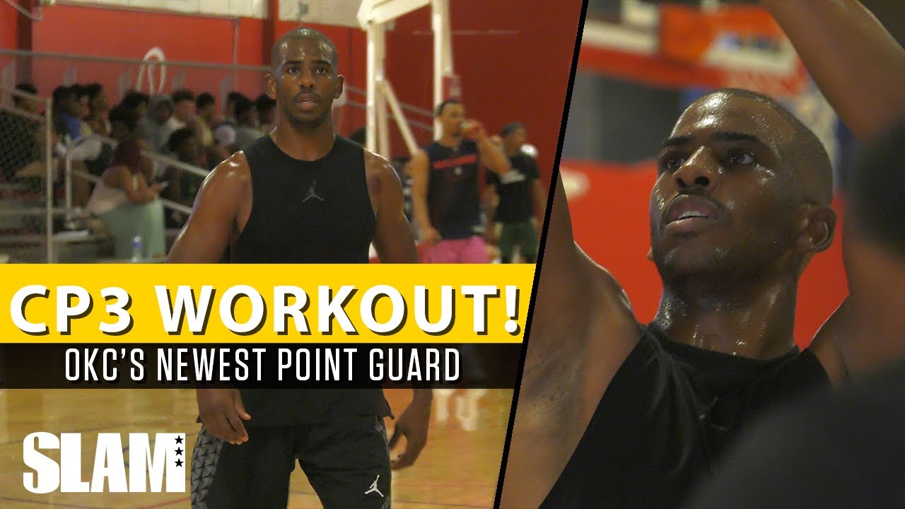 Chris Paul Exclusive Workout at CP3 Elite Guard Camp! OKC's Newest PG!