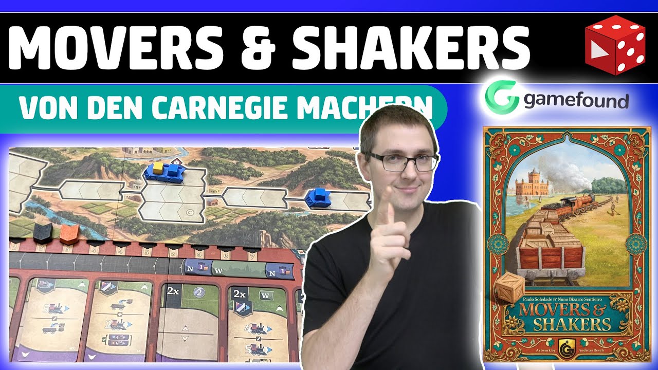 Movers and Shakers | Quined Games |&nbsp;Crowdfunding Vorschau Video