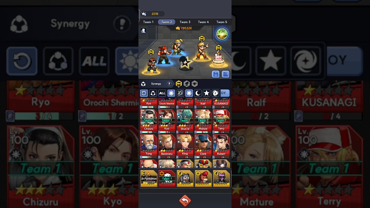 1st Day Overview of the Metal Slug Collab!! | KOF AFK | 