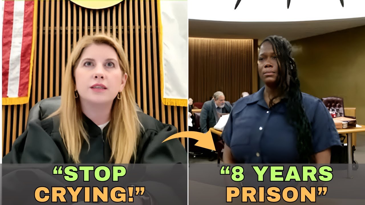Judge Explodes at Woman on Probation &ldquo;Stop Crying!&rdquo;  8 Year Prison Sentence