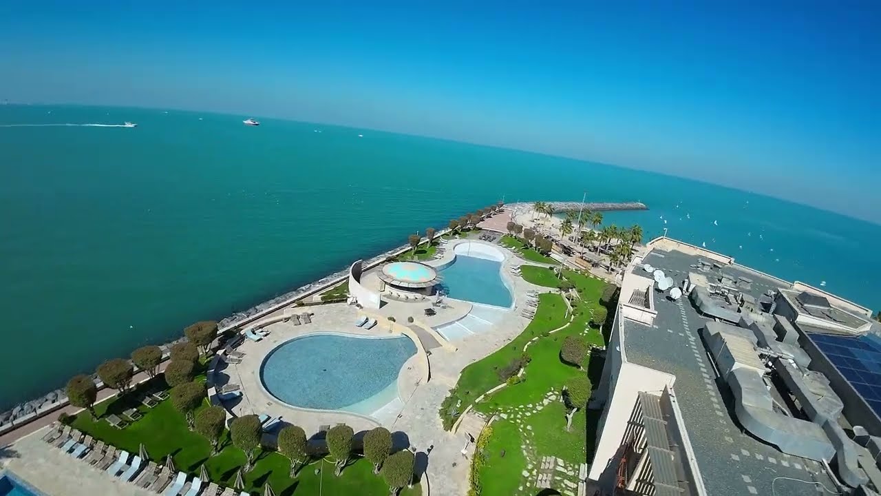 Marina Crescent Kuwait | مارينا كريسنت الكويت | Dji Avata