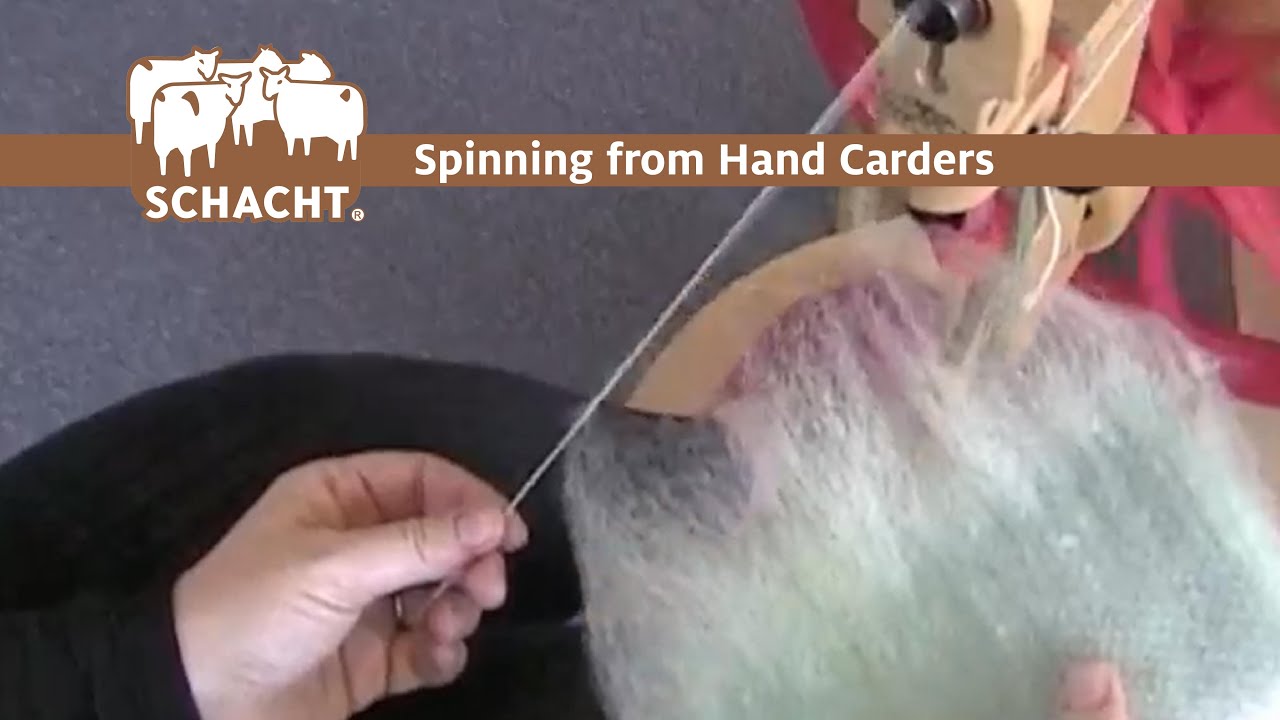 Spinning from Hand Carders