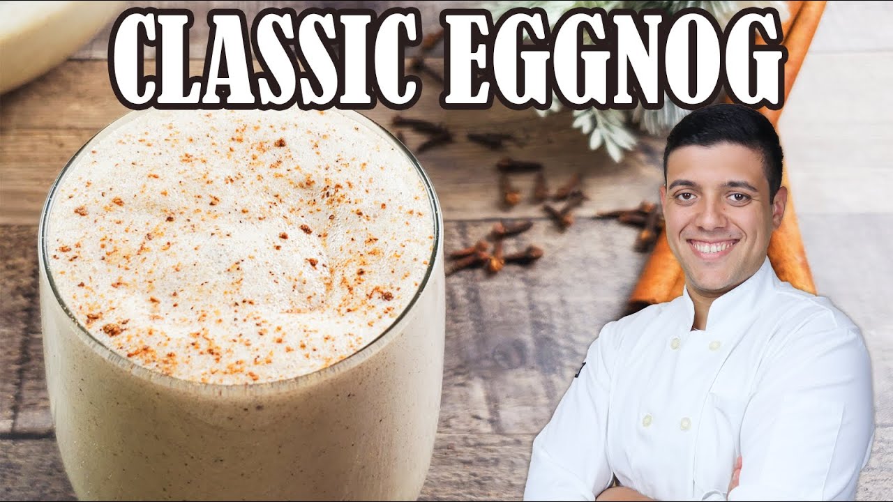 How to Make Easy Homemade Eggnog [ Recipe by Lounging with Lenny ]