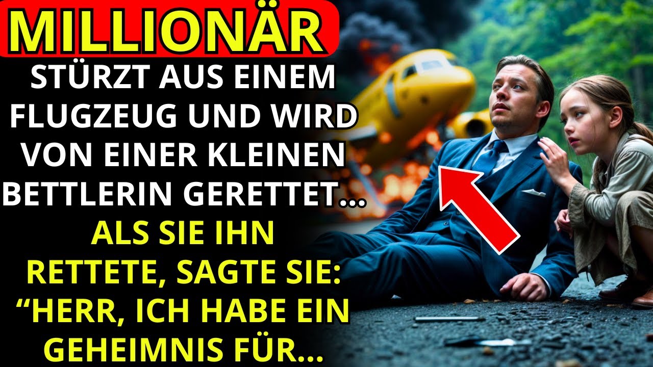 Millionär Fällt aus Flugzeug und ist GERETTET VON Mädchen ARM! Das Leben Ihre Veränderte für IMMER..