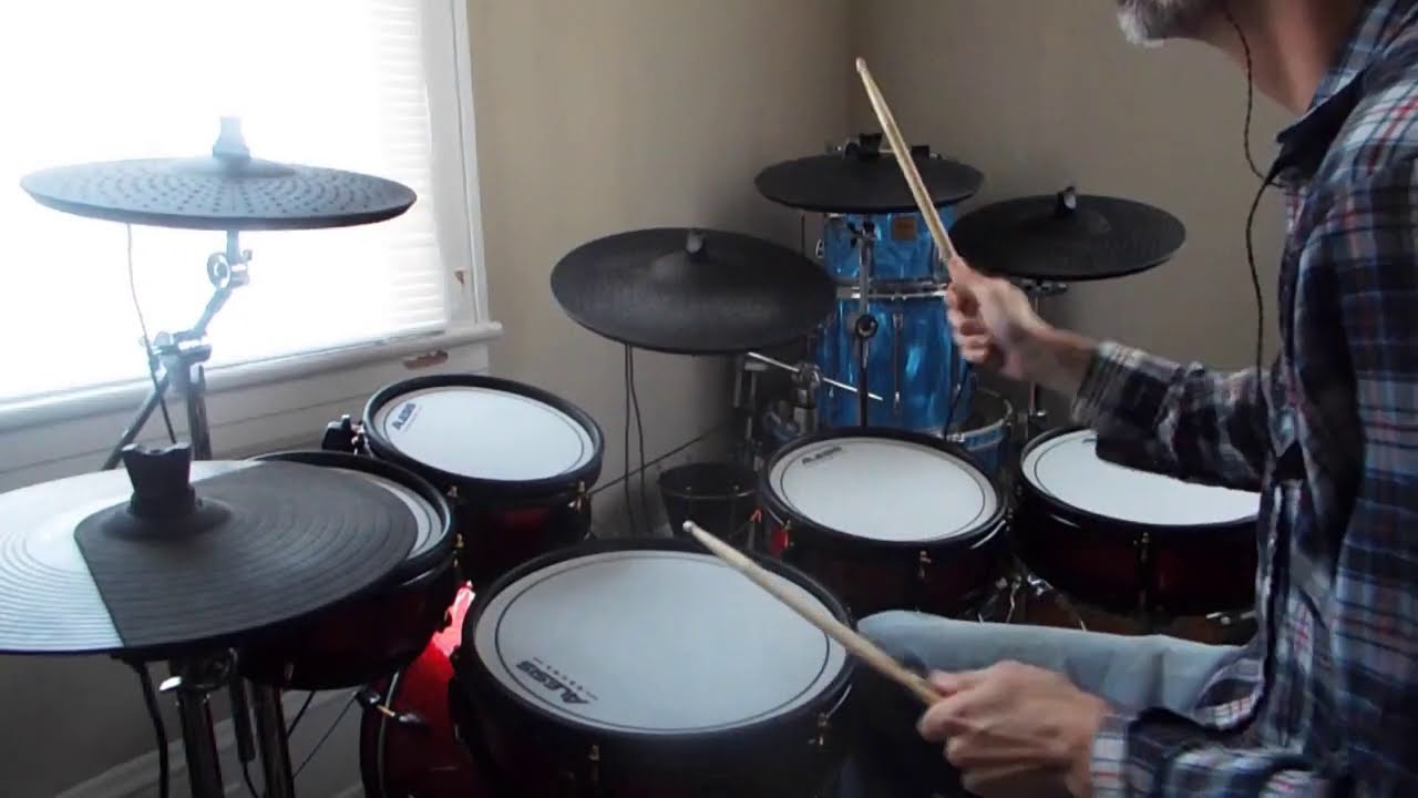 Rush Red Barchetta Cover Using Alesis Strike Pro SE and Superior Drummer 3