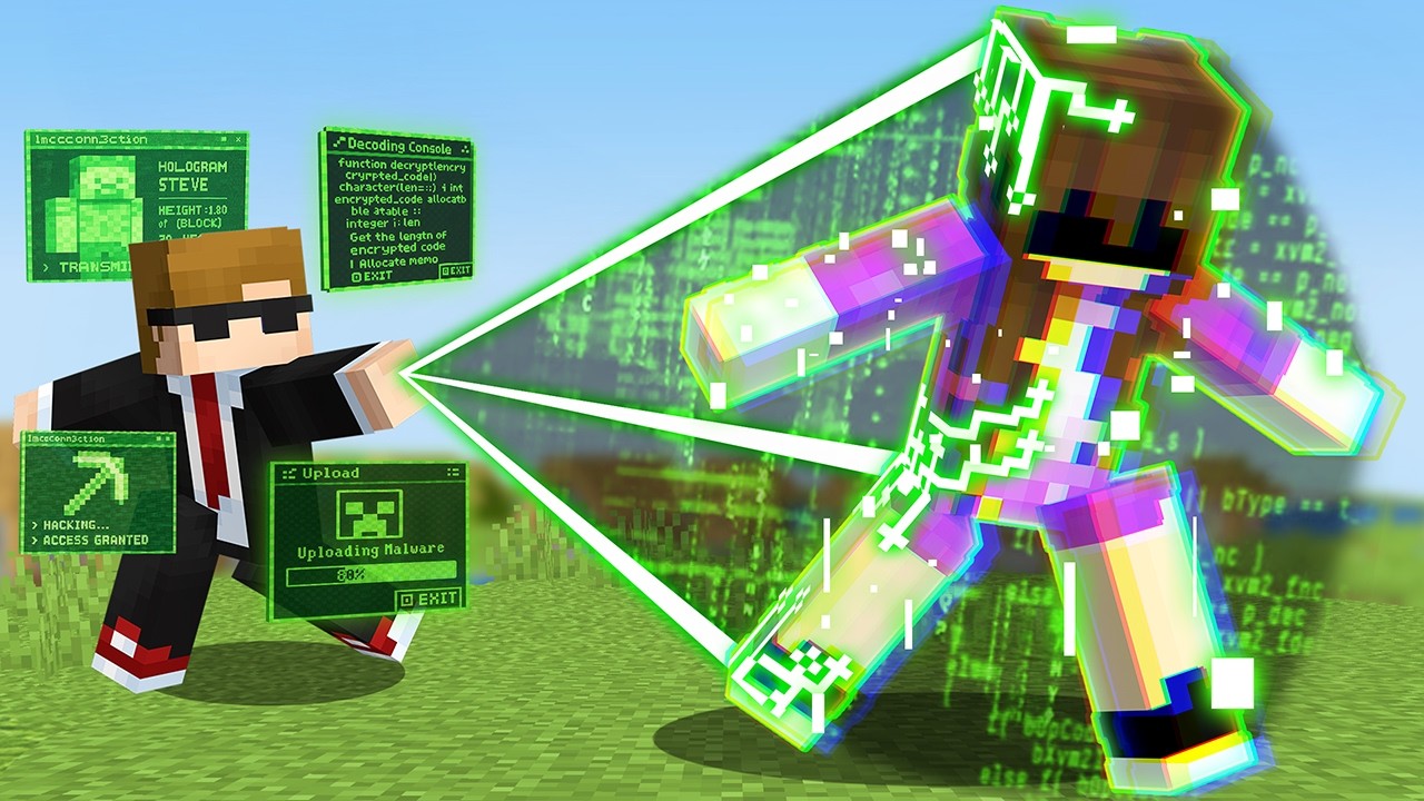 Я создал хаки в Minecraft