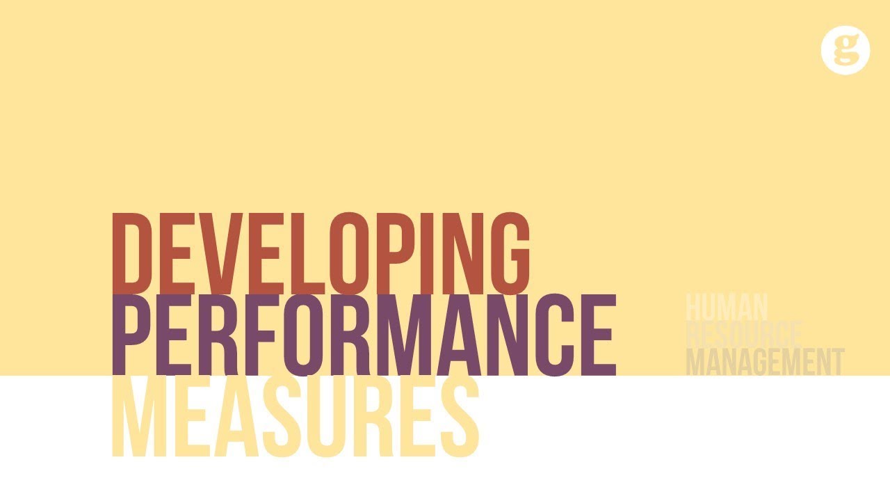 Developing Performance Measures