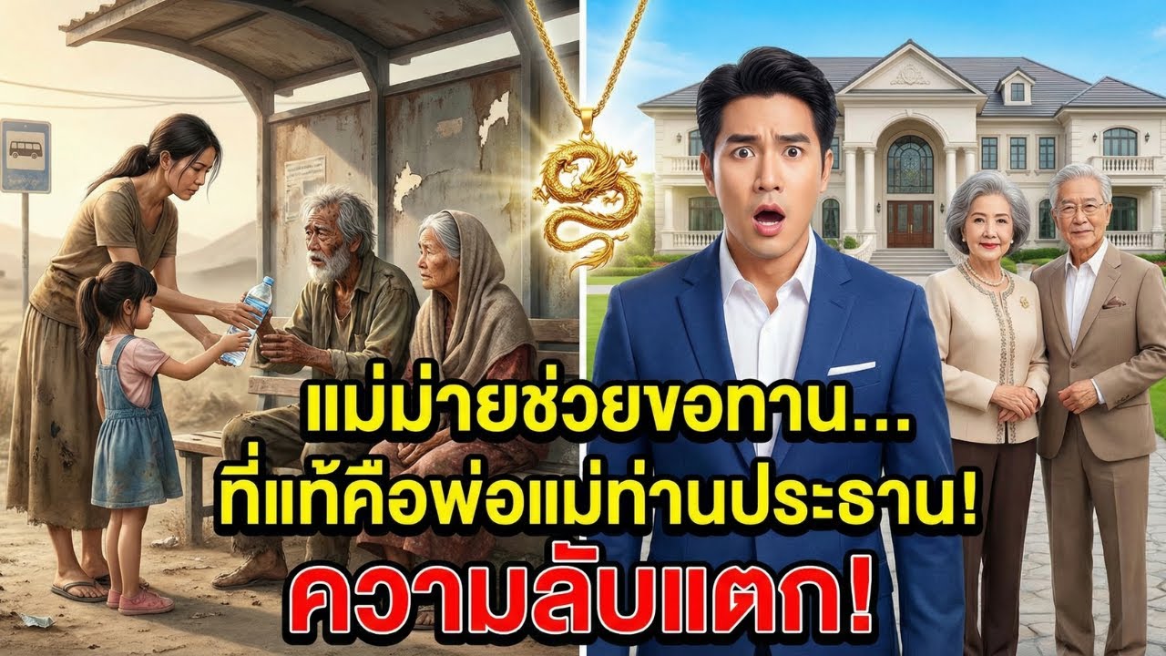 สาวใช้สละข้าวกล่องให้คนแก่ ไม่รู้คือพ่อแม่เศรษฐี! พอความลับเปิดเผย ท่านประธานถึงกับน้ำตาไหล