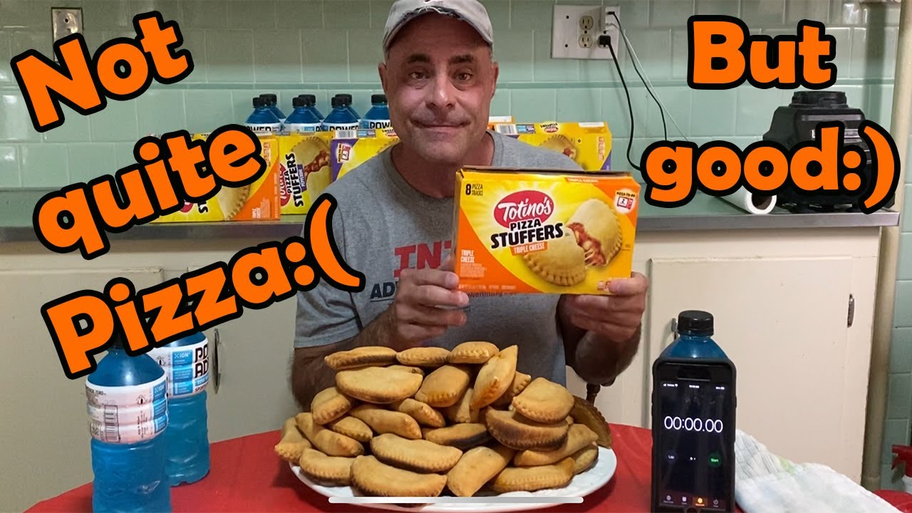 4 Dozen Totino's Pizza Stuffers Challenge