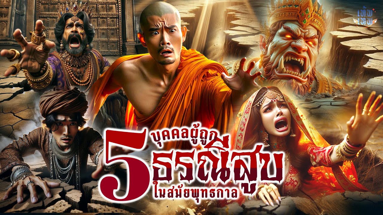 5บุคคลผู้ถูกธรณีสูบในสมัยพุทธกาล | เท้พเทพ EP.10 #เล่าเรื่อง #พุทธประวัติ #ธรรมะ