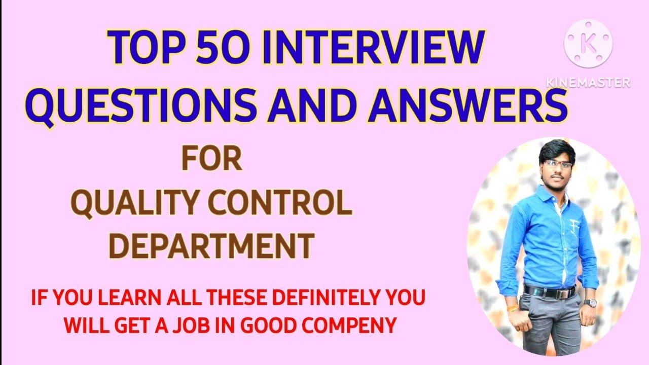 Top 50 interview Questions and Answers | Quality Control | Pharma
