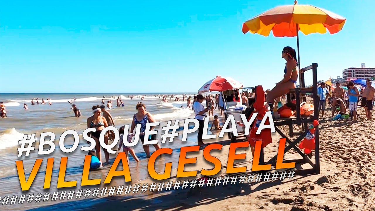 Recorriendo VILLA GESELL BOSQUE + PLAYA 2025 I BUENOS AIRES I ARGENTINA I 4K TOUR Walking