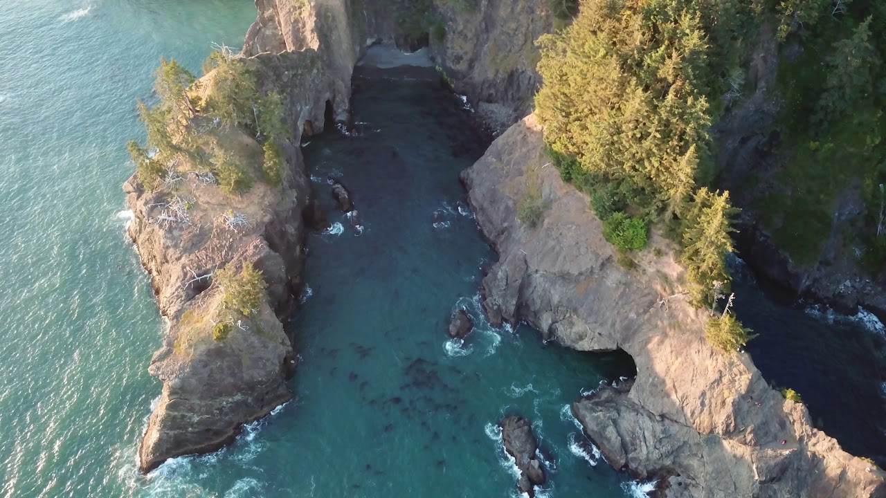 Natural Bridges, Samuel H. Boardman State Park - Mavic Pro Drone