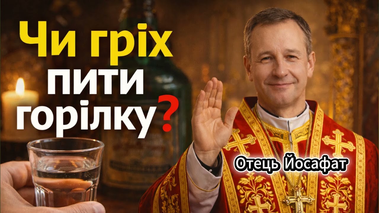 ЧИ МОЖНА ПИТИ ГОРІЛКУ? - Отець Йосафат.