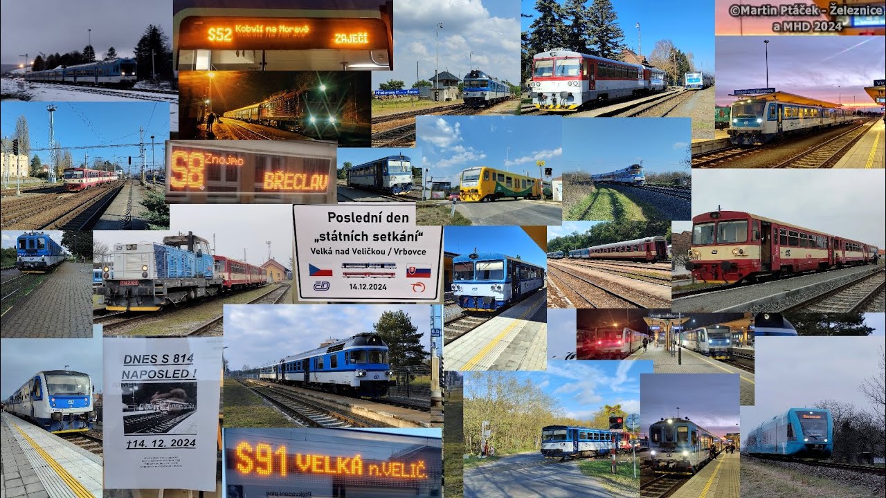 Velké video z Jižní Moravy! - tratě 246, 255, 340, 343 a další - 7-12/2024