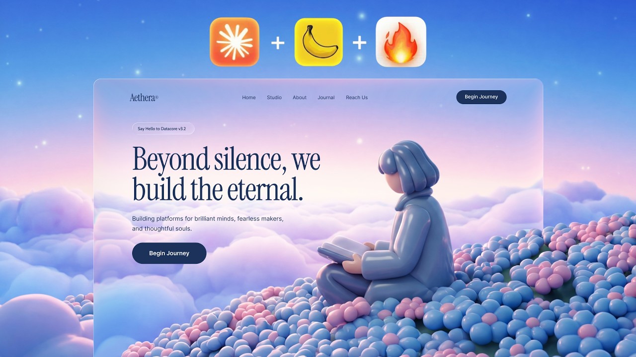 Claude + Nano Banana = Build & Sell $10k Websites (Full Process)