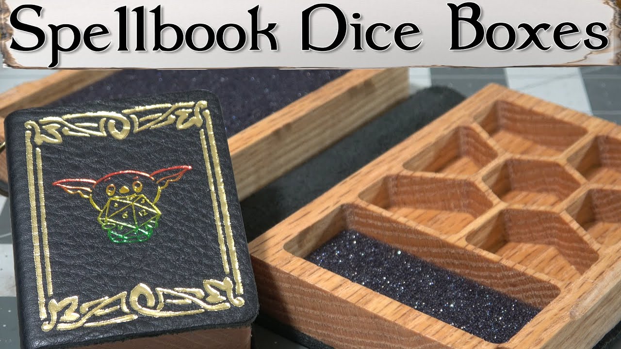 Spellbook Dice Boxes |  Elderwood Academy Product Review
