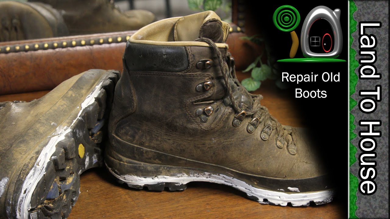 Repair Old Boots Sole