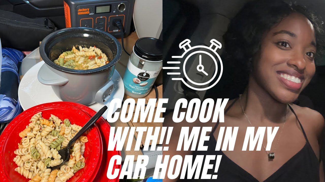 Come Make food with me! In my #carhome #livinginacar #carlife #nomad carcamping