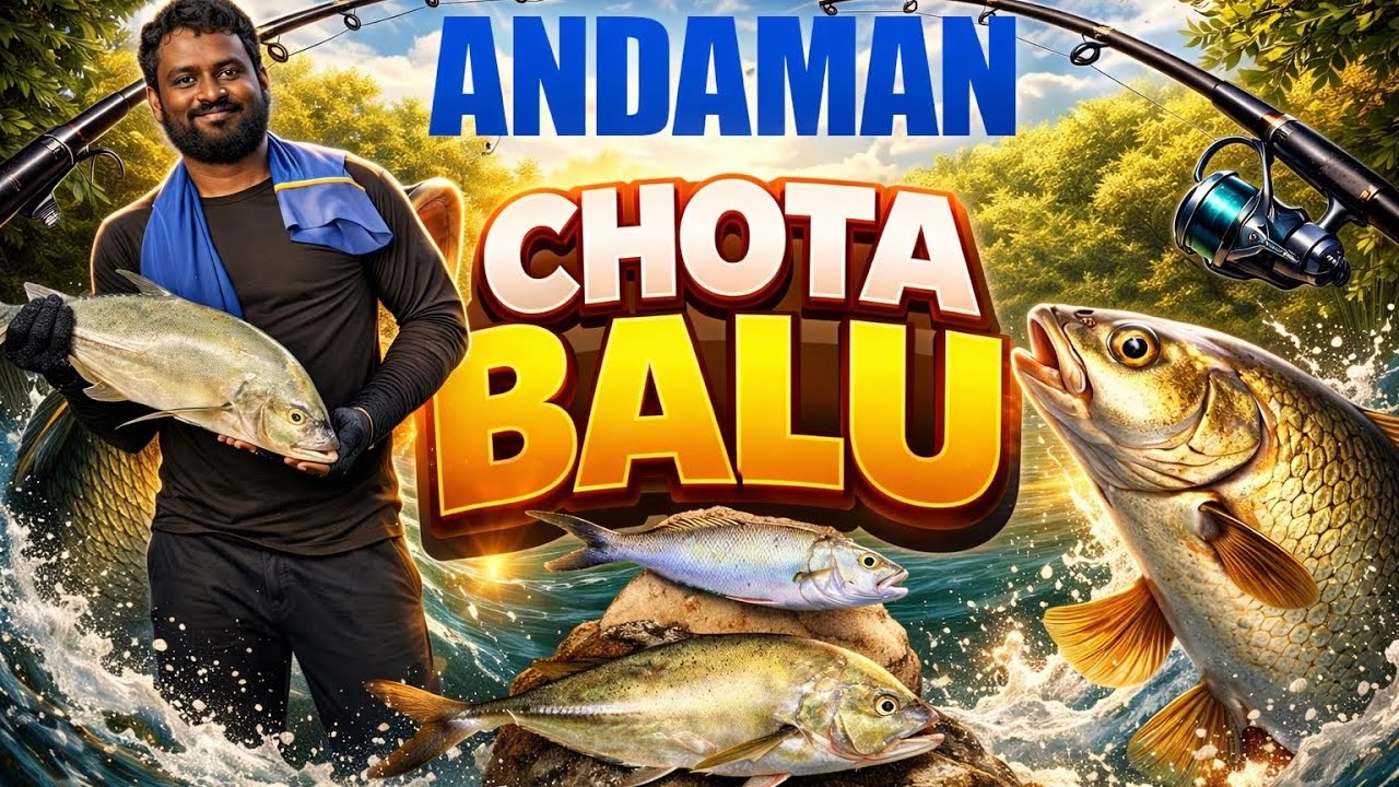 Chota Balu Beach Fishing 🎣🎣🎣🎣 ll Andaman ll #jigging #jigscollection #andamansea #andaman #fish