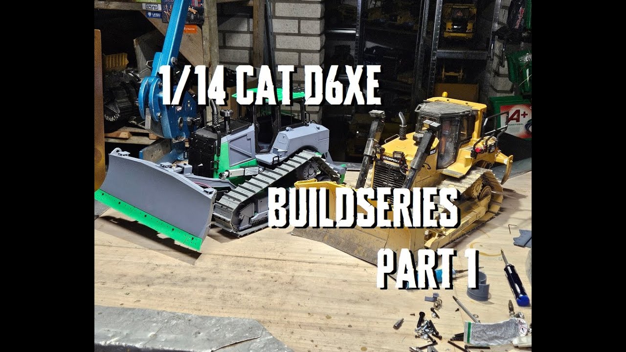 Сборка серии CAT D6XE 1/14 — ЧАСТЬ 1