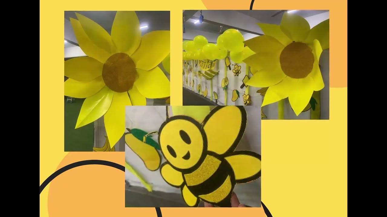 A bright, happy Yellow Day for our tiny stars!💛 #yellowcolor #montessorilife