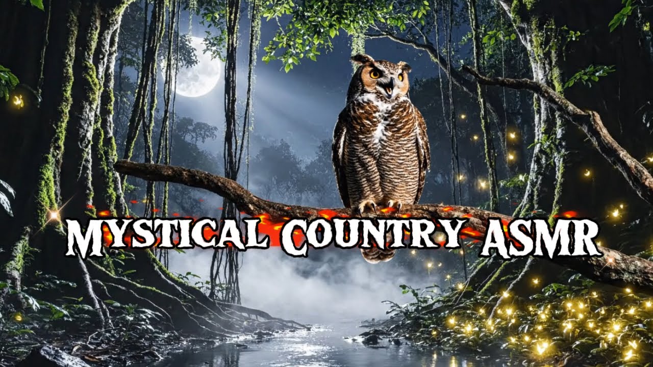 🔥 “Campfire Echoes in the Enchanted Forest – Mystical Country ASMR”