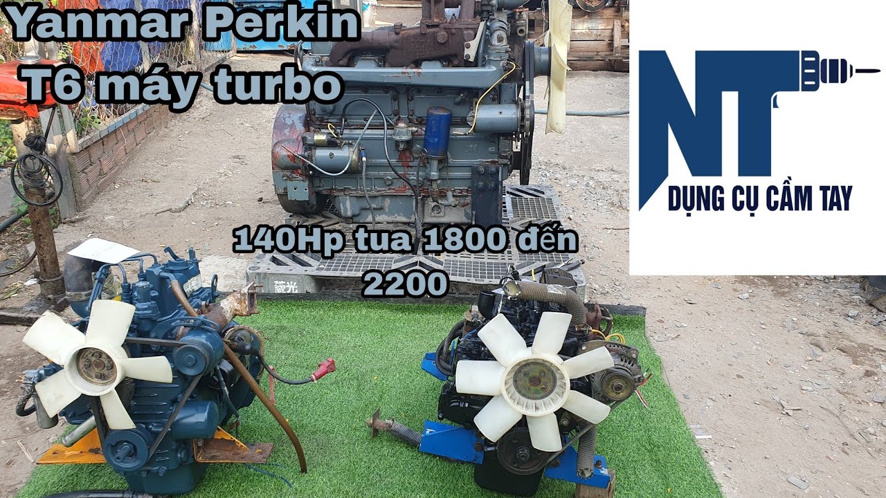 Động cơ Yanmar 6 Máy turbo nguyên zin nha ae | LH 0914711438 | Ngày 31/01/2023