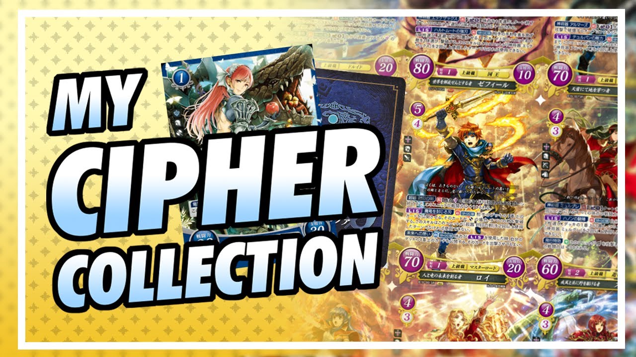Моя коллекция Fire Emblem Cipher [Мои любимые карты!]