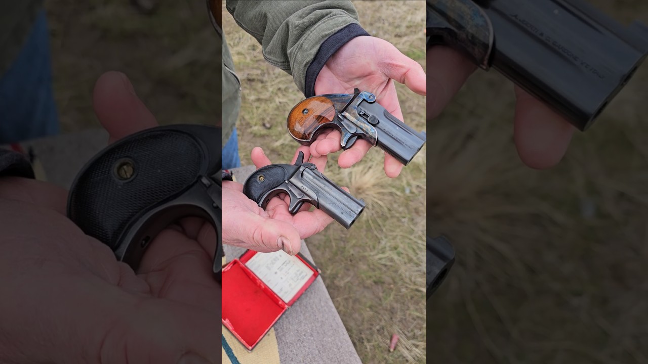 The Uberti Maverick #357mag #Derringer #ccw #edc #remington #uberti #maverick #shoot #coolgun
