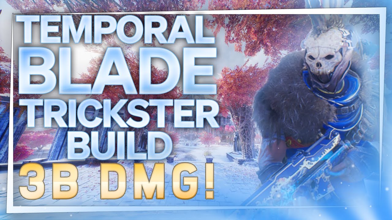 Outriders - 3 BILLION+ DAMAGE AP TRICKSTER! | Endgame Temporal Blade Trickster Build! AT25+