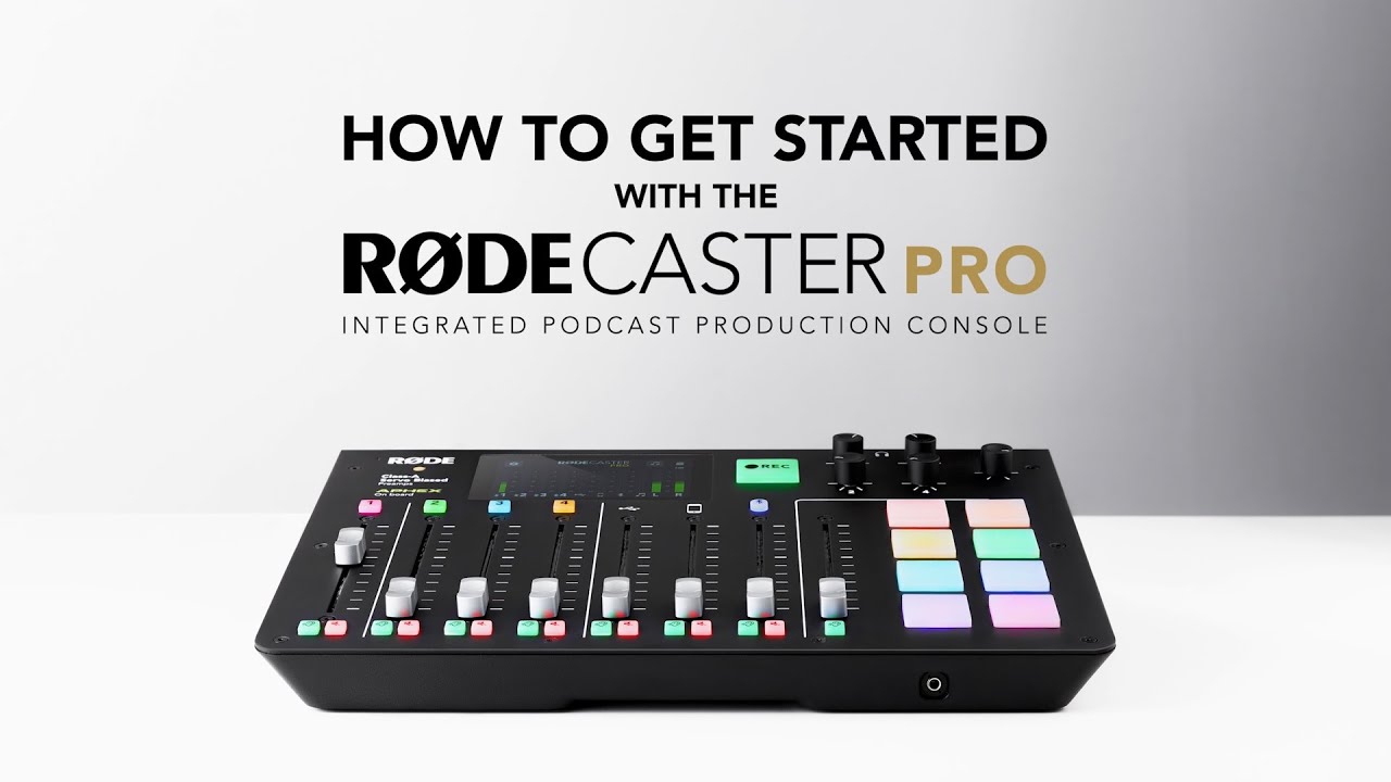 How to Get Started With The R&Oslash;DECaster Pro