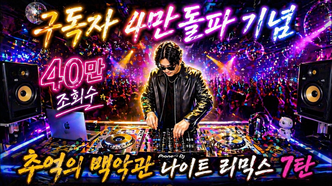 추억의 백악관 나이트 댄스가요 리믹스 7탄 | 나만 알고 싶은 90년대 숨은 명곡  | 90's~00's K-POP Night Club Dance Mixset Vol.7