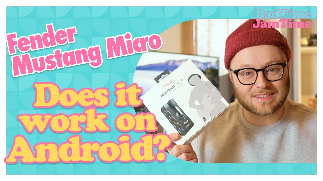 Запись гитары на Android — Fender Mustang Micro
