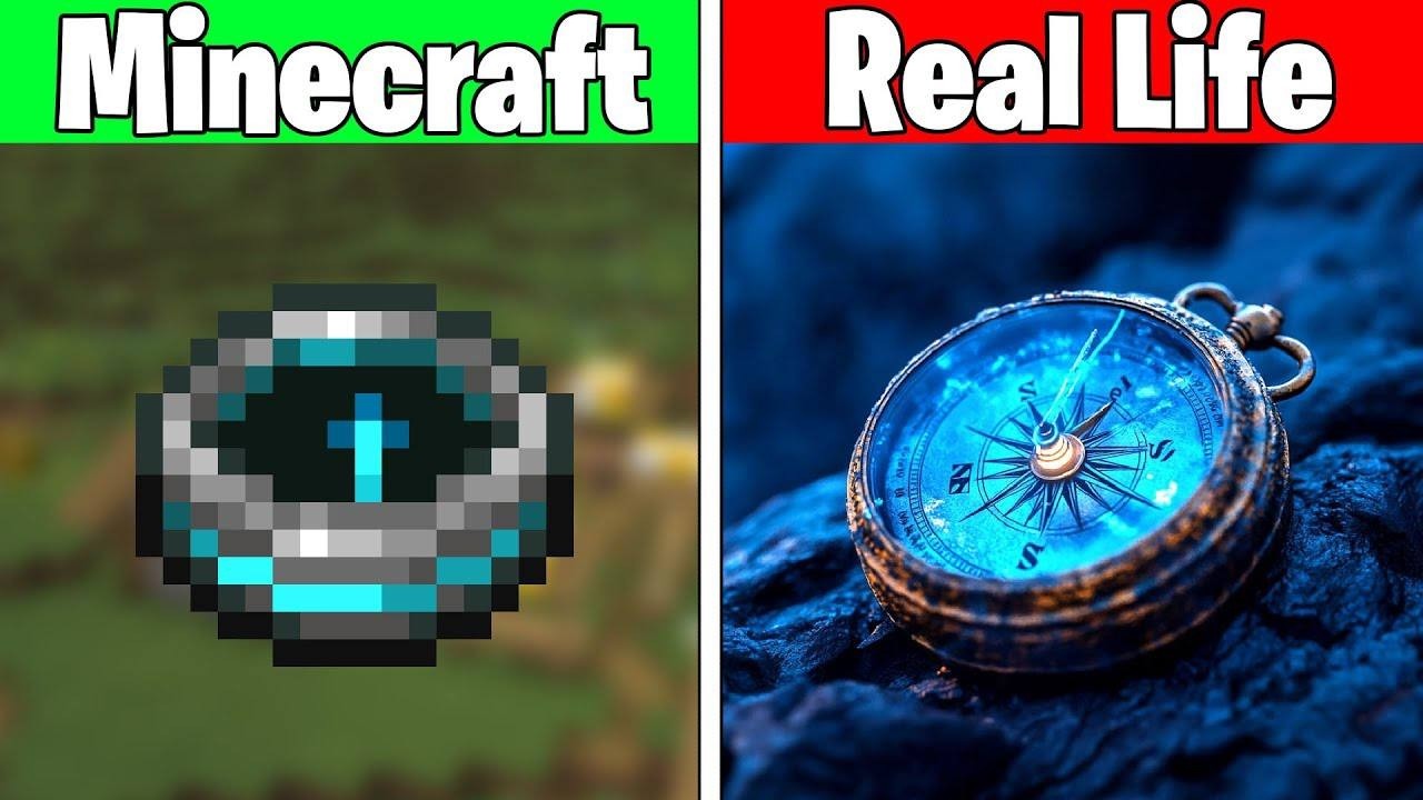 ALL MINECRAFT THINGS VS REAL LIFE (Ultra Realistic Items and Mobs Comparison in Real Life) #2