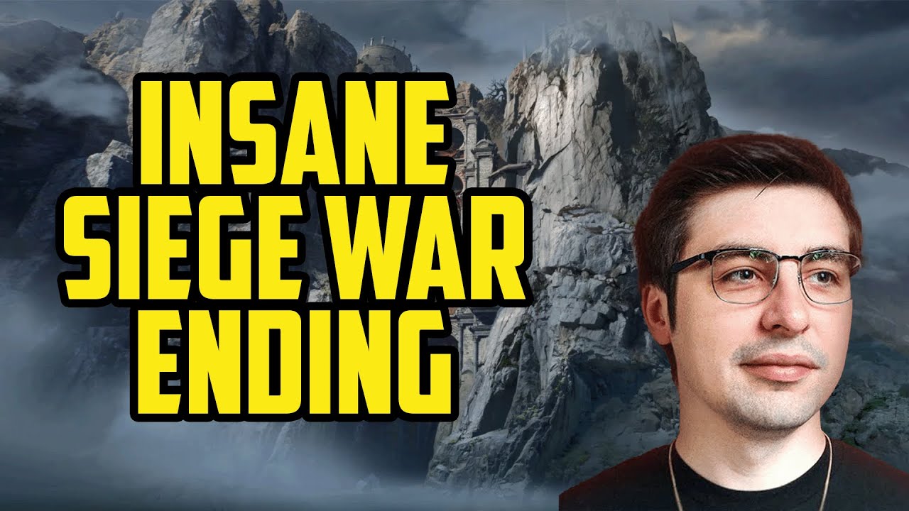 Shroud's Whale Guild Siege Battle Insane Ending! Pay To Win Still Beats Free To Play.