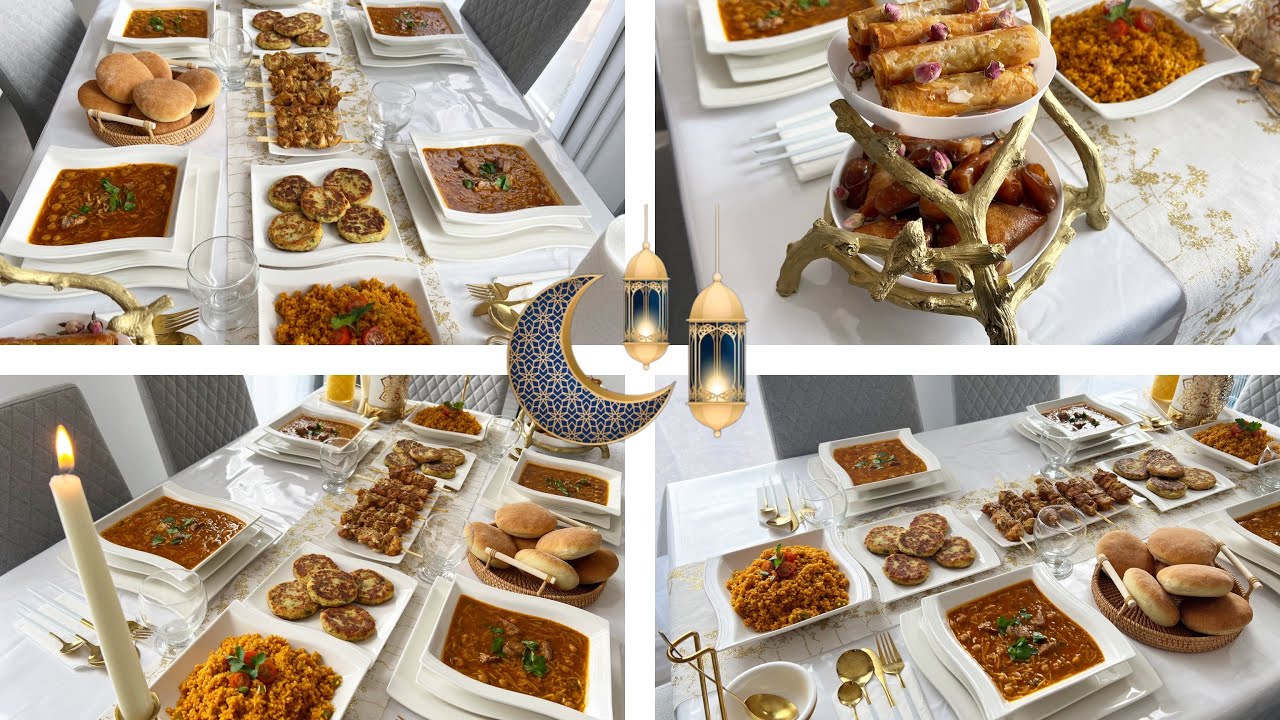 Ma table de ramadan 2022 on cuisine ensembles  🌙￼